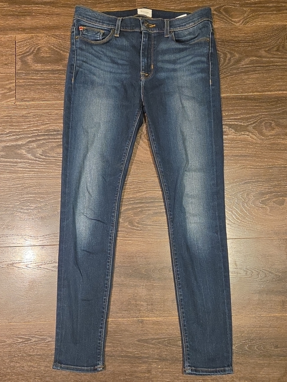 ❤️ HUDSON NICO MID-RISE SUPER SKINNY ANKLE JEANS, SUPER SOFT DENIM, 6 (28)
